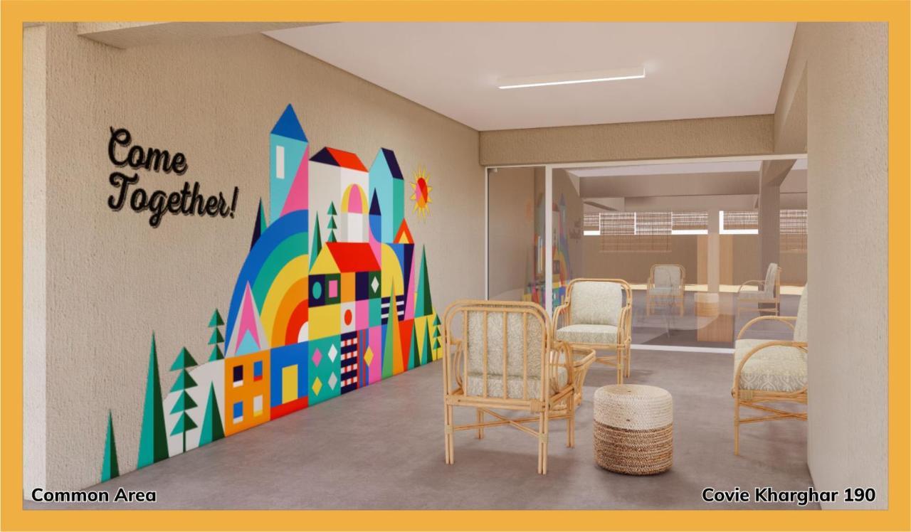 Albergue Covie Kharghar 200 Navi Mumbai Exterior foto